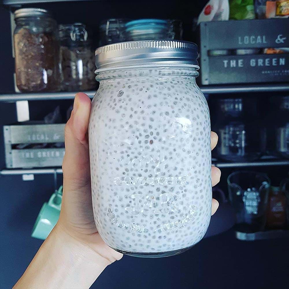 Pudding de chía con leche de almendra