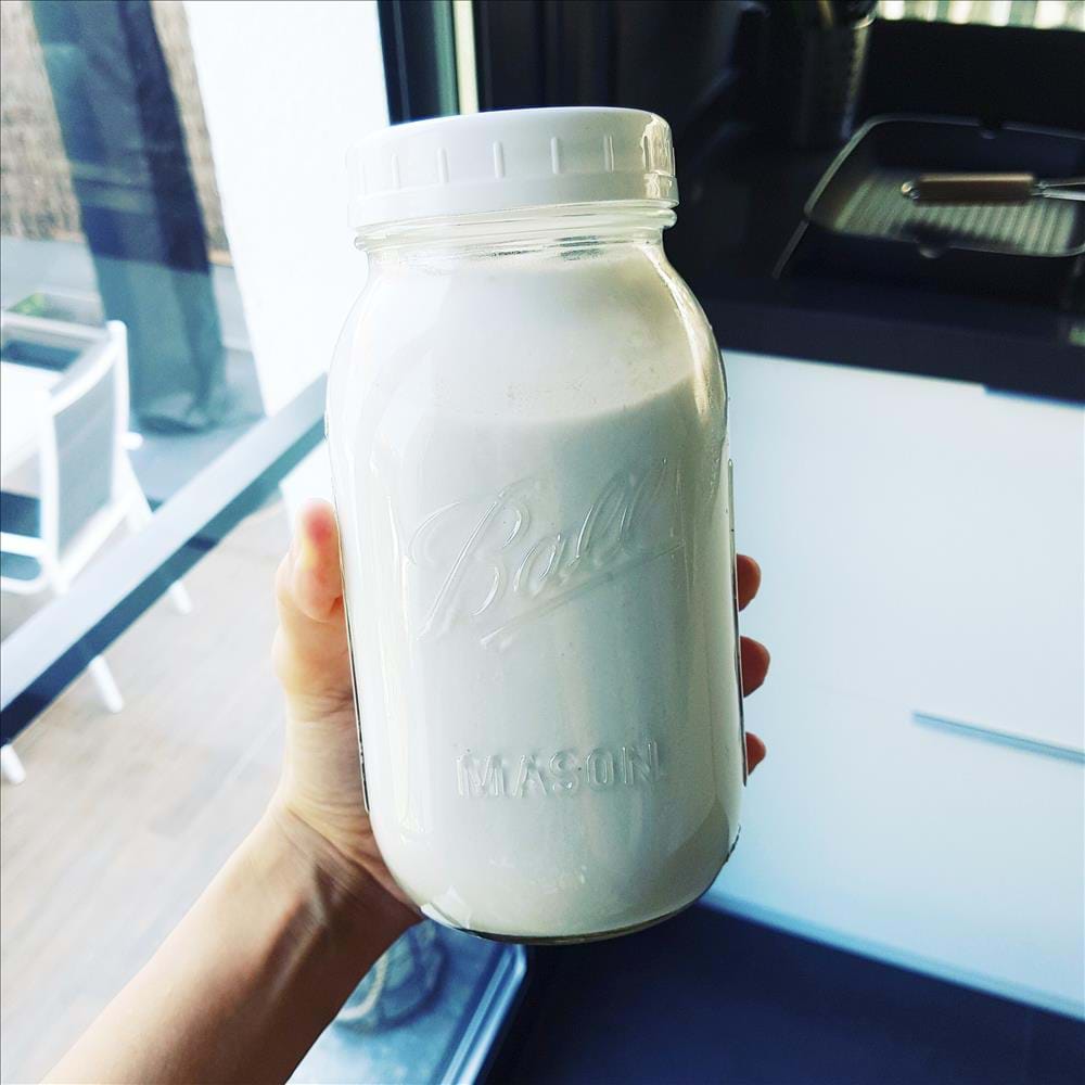Yogur de leche de coco