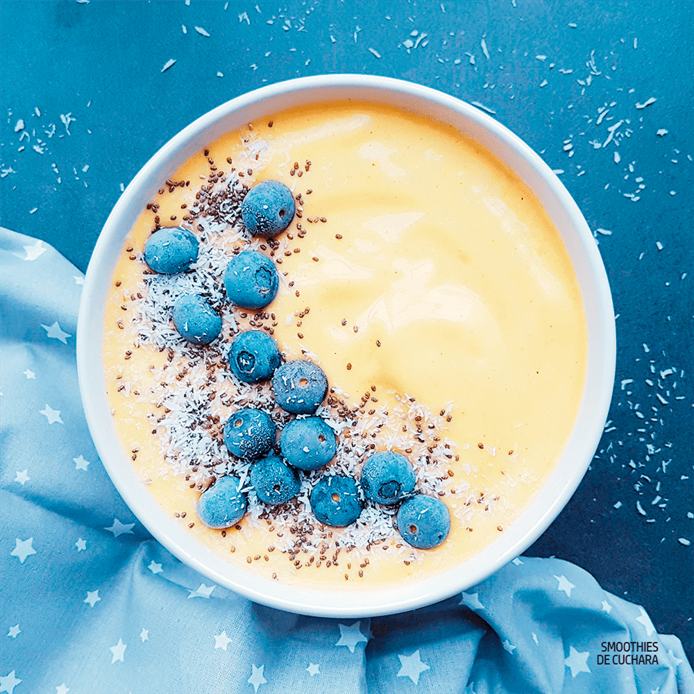 Smoothie de mango, coliflor y baobab