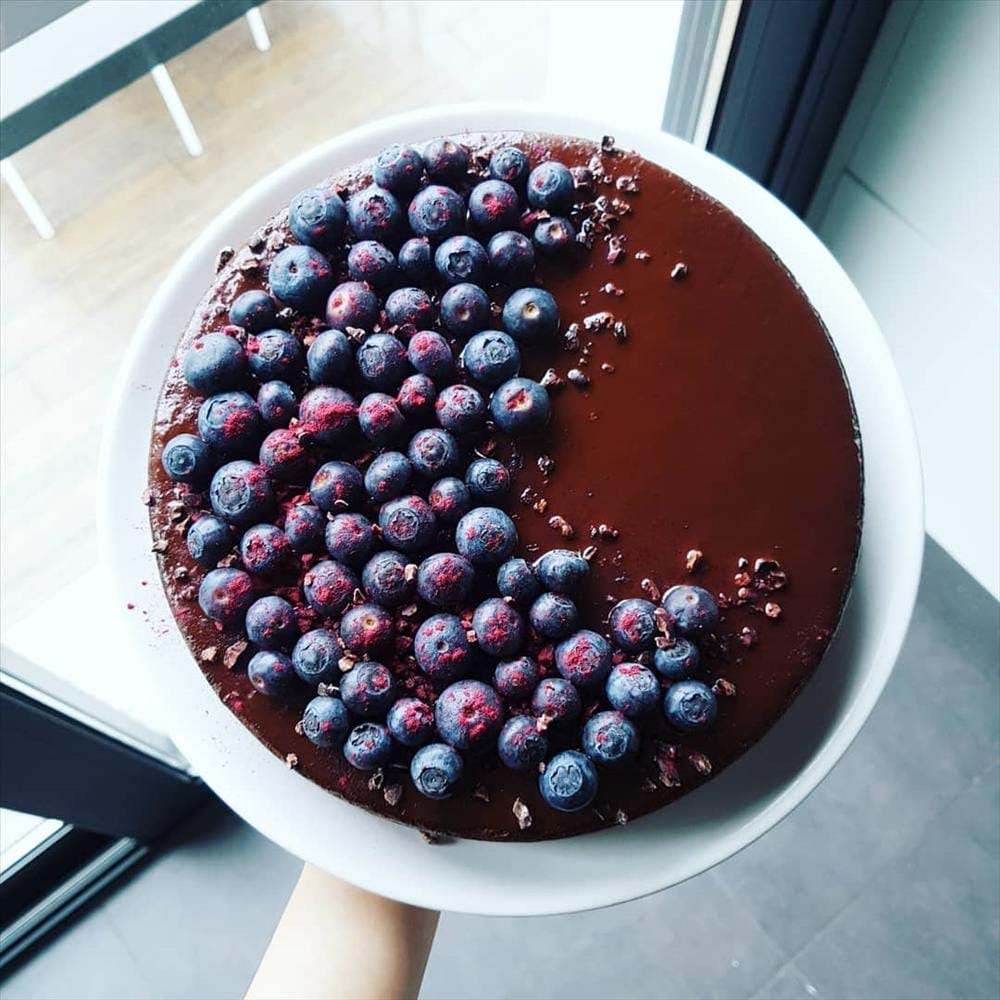 Pastel paleo de chocolate