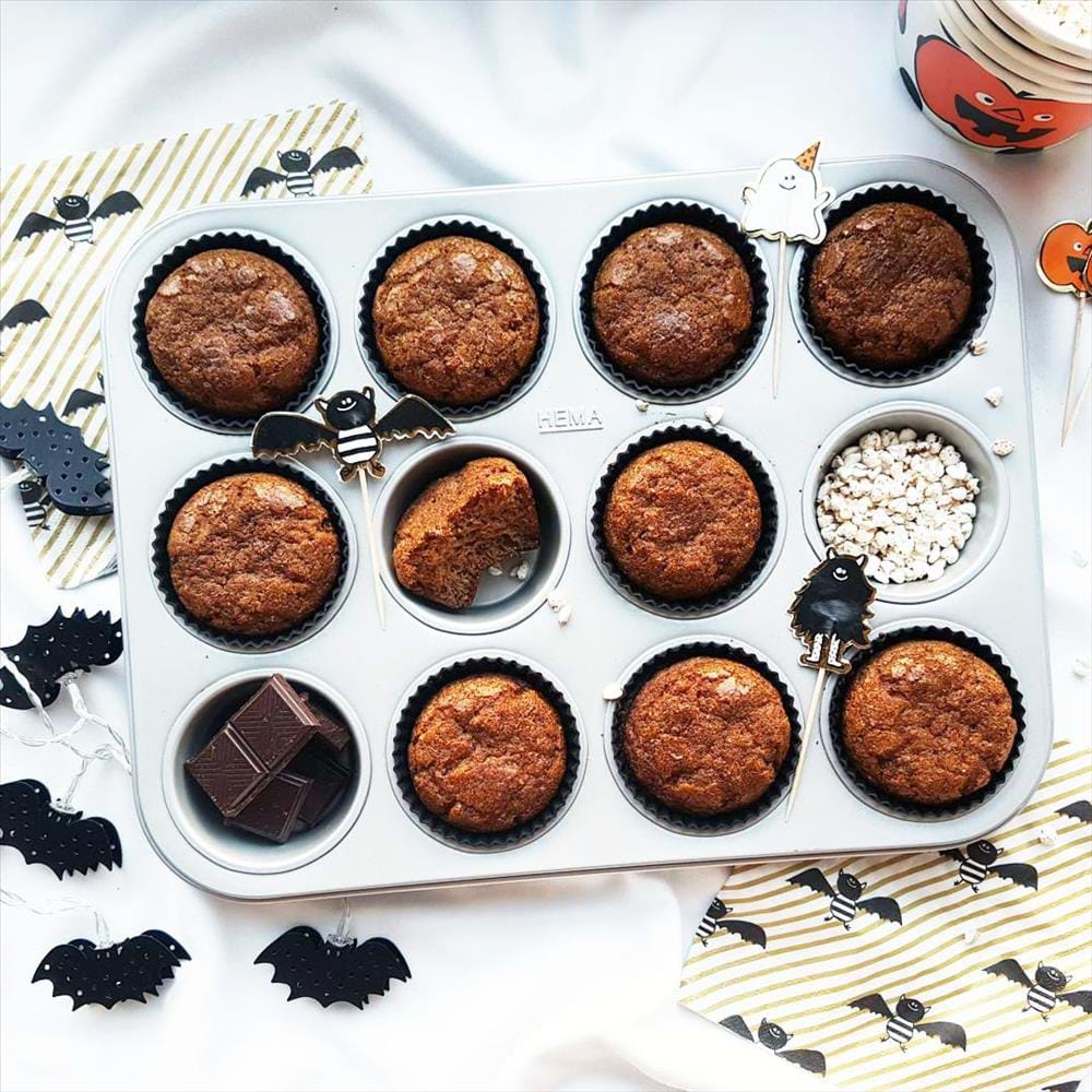 Muffins de calabaza
