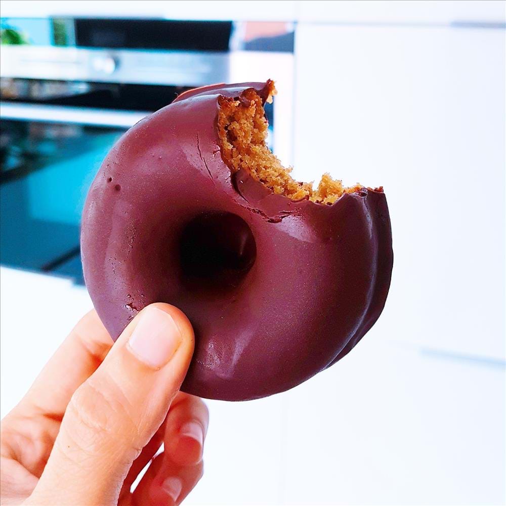 Donuts sin gluten, sin azúcar refinado y sin lácteos